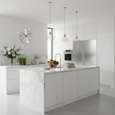 Nordic Creative Metal Wall Clock Modern Living Room