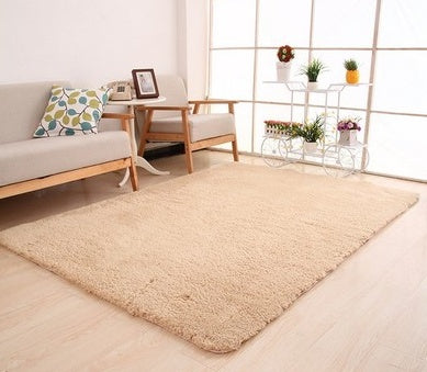Home Decor White Plush Fluffy Rug