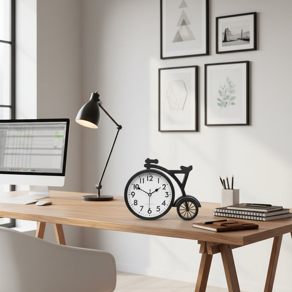 Home Living Room Table Clocks Desk Clocks