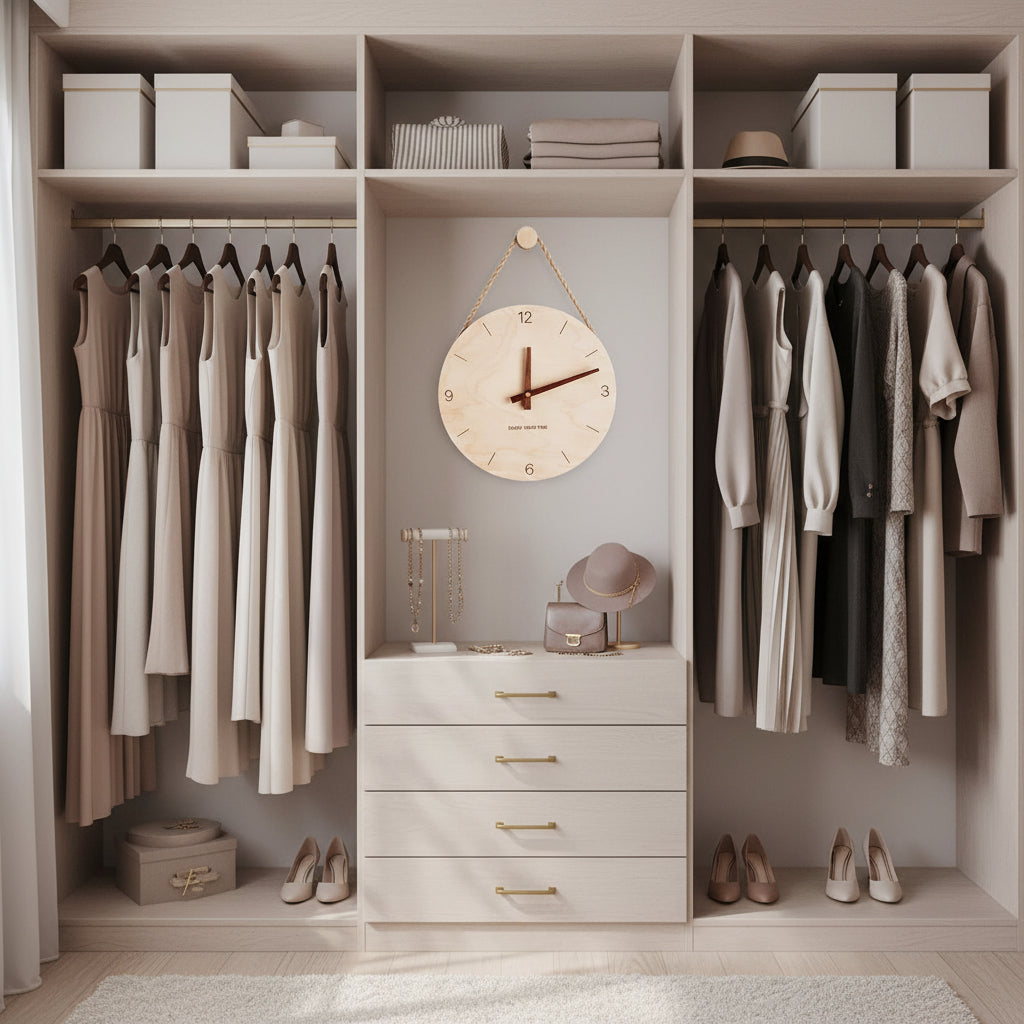 Wooden Nordic hot-selling creative clocks