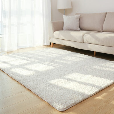 Home Decor White Plush Fluffy Rug