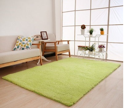 Home Decor White Plush Fluffy Rug