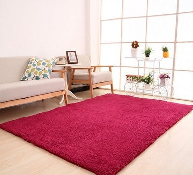 Home Decor White Plush Fluffy Rug