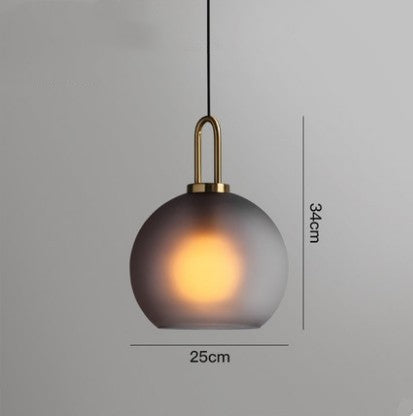 Nordic Simple Modern Glass Ball Chandelier