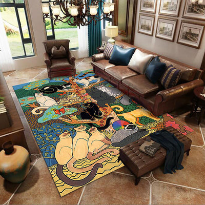 Modern Minimalist Rug Floor Mat